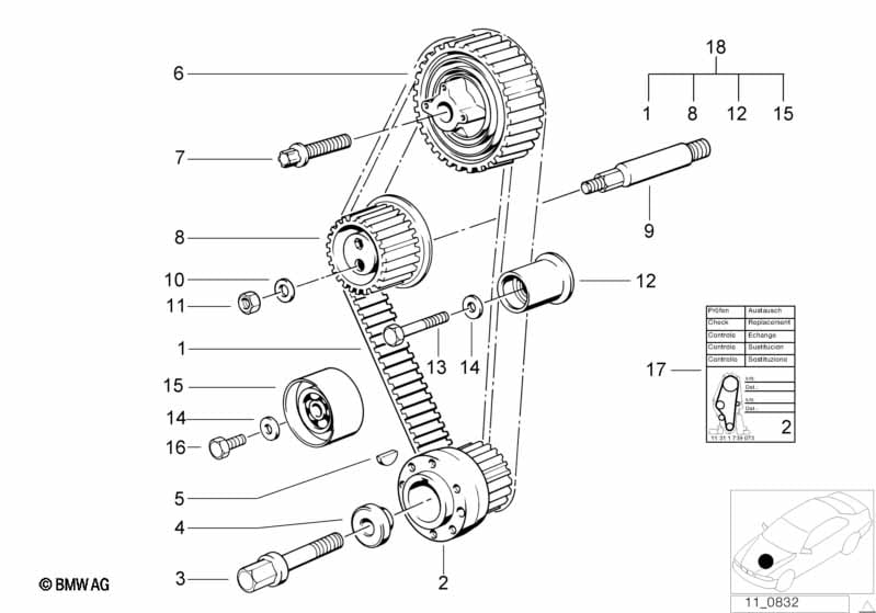 Timing and valve train-tooth belt