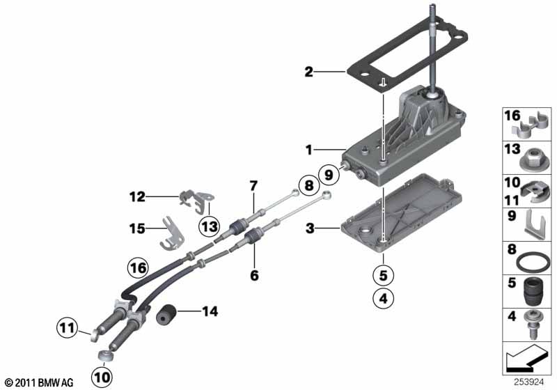 Gearshift manual transmission