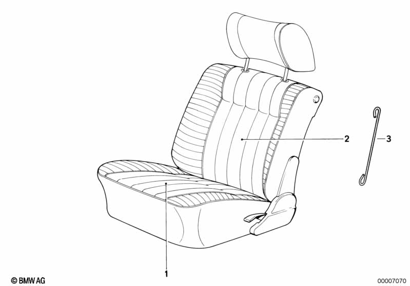 Seat cover front