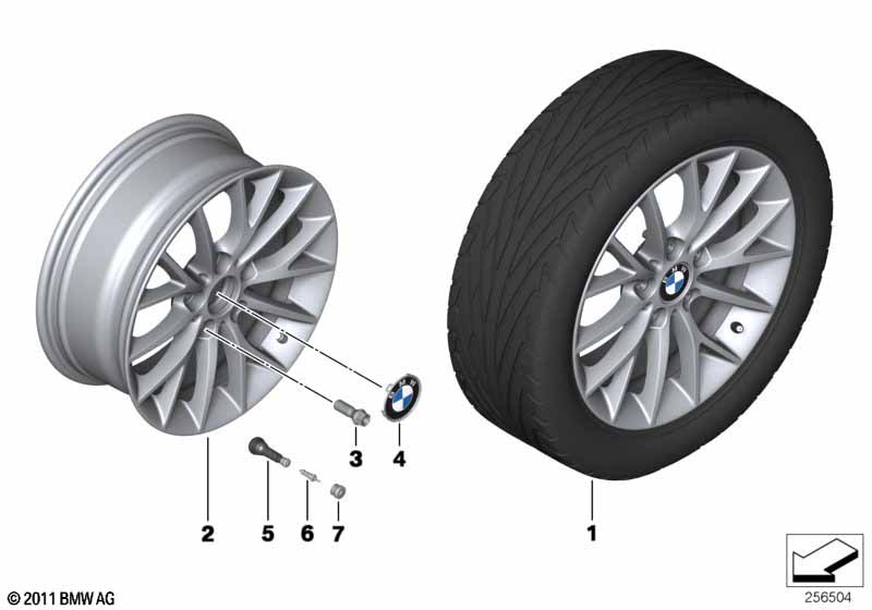 BMW LA wheel Y Spoke 380