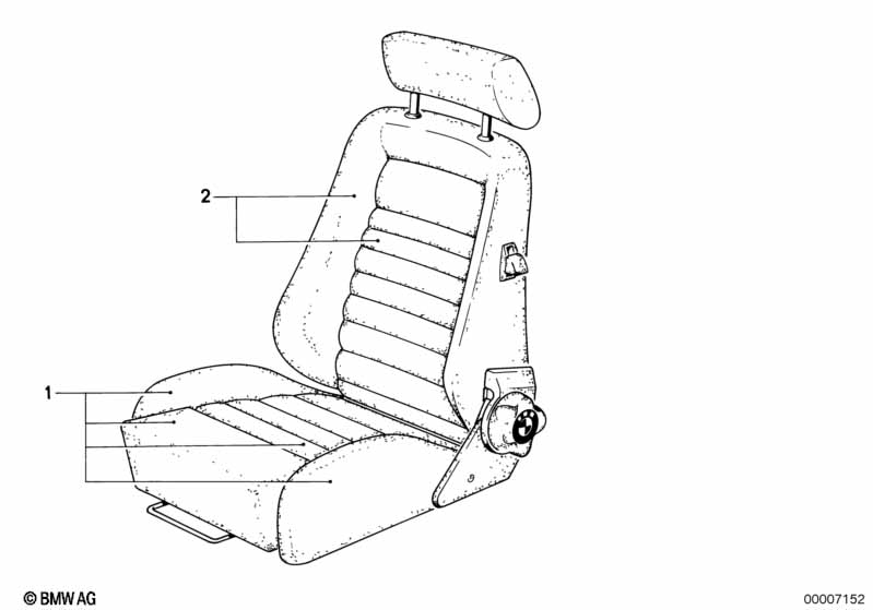 Recaro sp.S.-seat cover