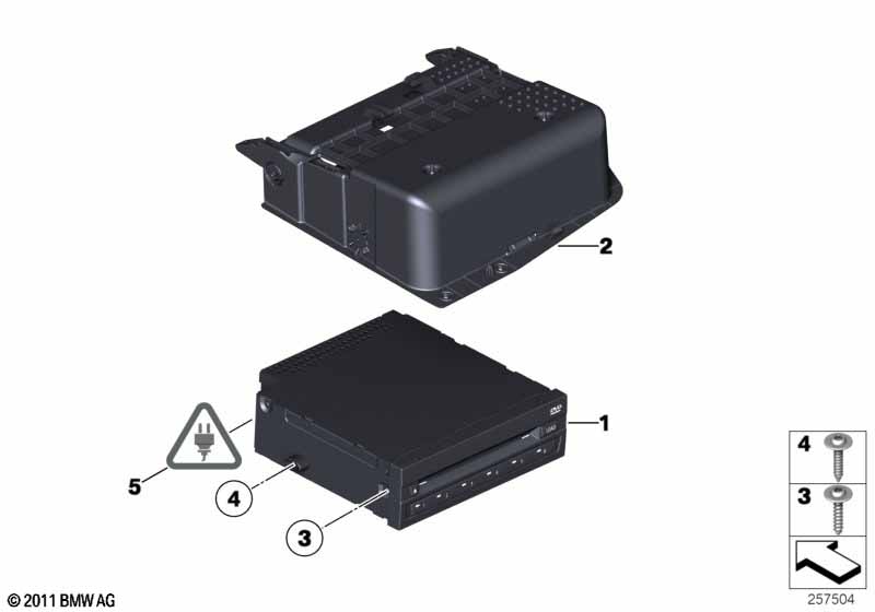 DVD Changer/Bracket