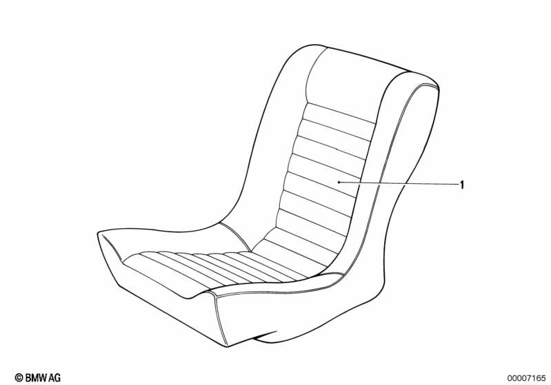 Seat cover rear