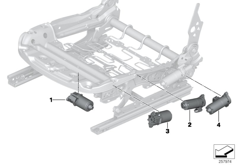 Genuine BMW 52107325521 Drive, Seat Height Adjustment Left | Duco Car Parts UK Car Parts