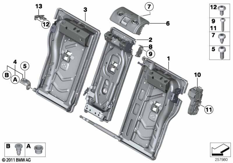 Genuine BMW 52207277857 F21 Actuation Unit (Inc. 220d, 225d & 320dX) | ML Performance EU Car Parts