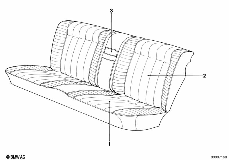 Seat cover rear