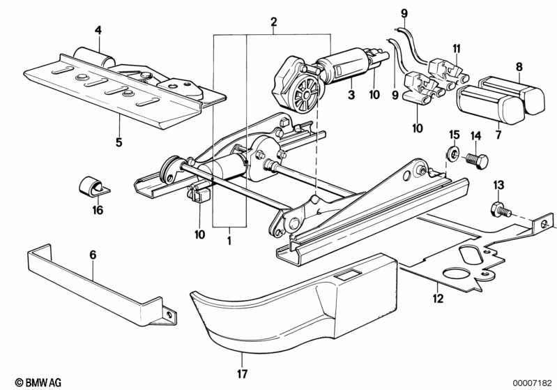 Genuine BMW 52101934601 E28 E24 Covering Outer Left PACIFIC (Inc. M635CSi, 635CSi & 535i) | ML Performance EU Car Parts