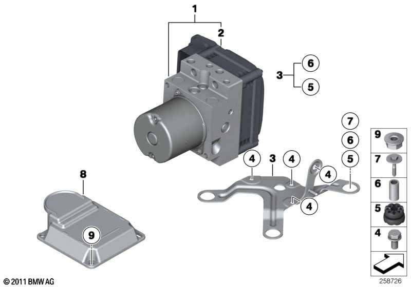 Genuine BMW 34527845674 F13 Repair Kit, Control Unit Dsc (Inc. M5 & M6) | ML Performance EU Car Parts