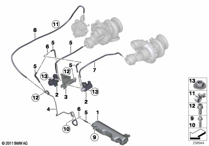 Vacum control-engine-turbo charger