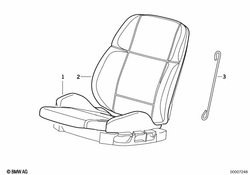 Seat, front, uphlstry, cover, Sport seat