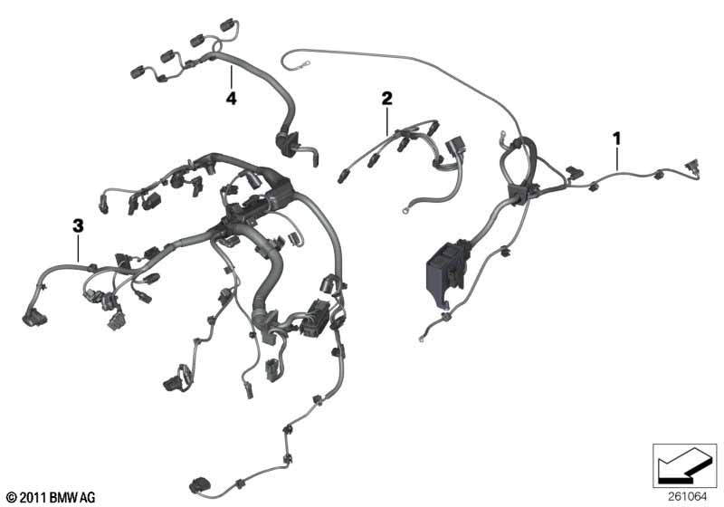 Engine wiring harness