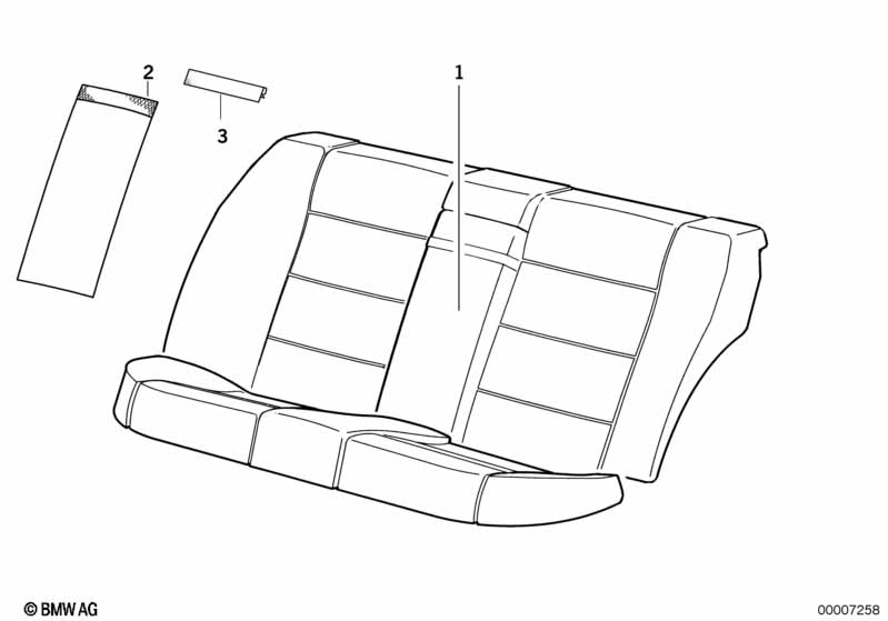 Rear seat centre armrest