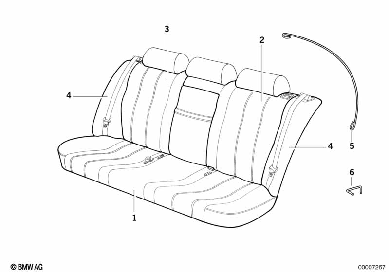 Through-loading facility-seat cover