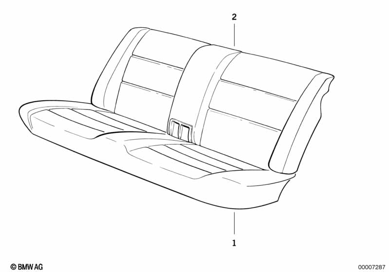Rear seat