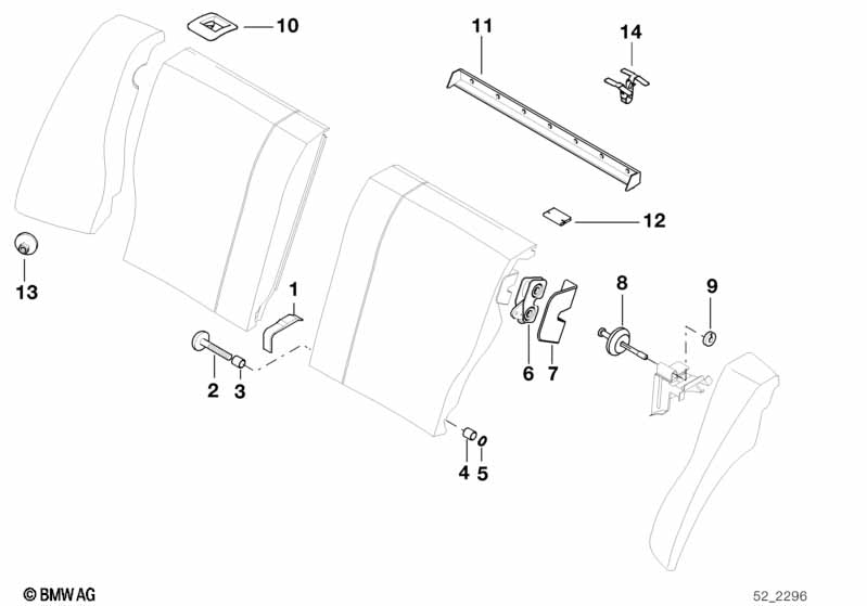 Genuine BMW 07119907088 E32 E34 Hex Nut M10 (Inc. 735Li) | ML Performance UK Car Parts