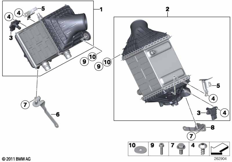 Genuine BMW 17517843120 Bracket Ventilation Valve (Inc. M5 & M6) | ML Performance EU Car Parts