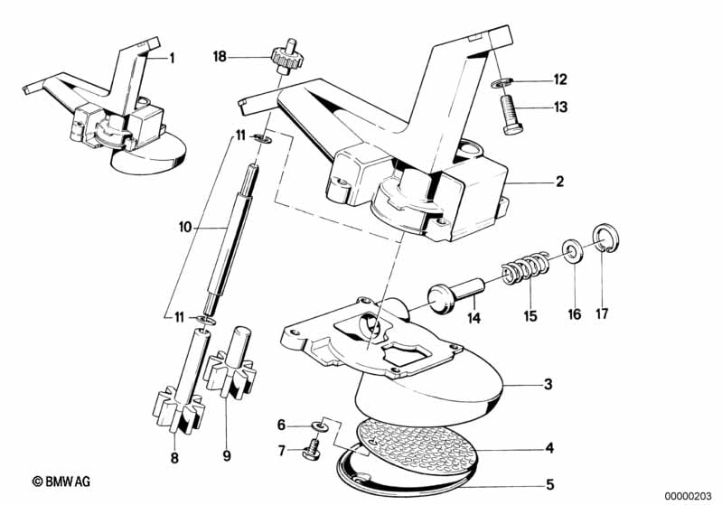 Lubrication system/Oil pump with drive