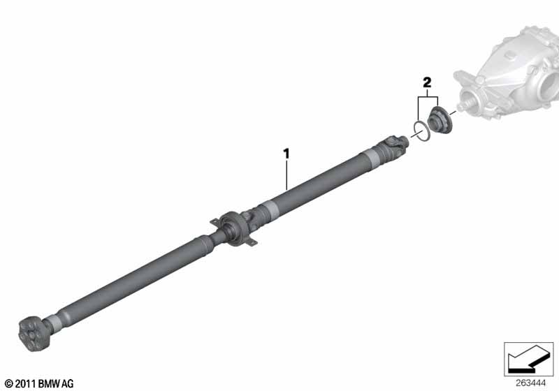 Drive shaft (swivel joint)