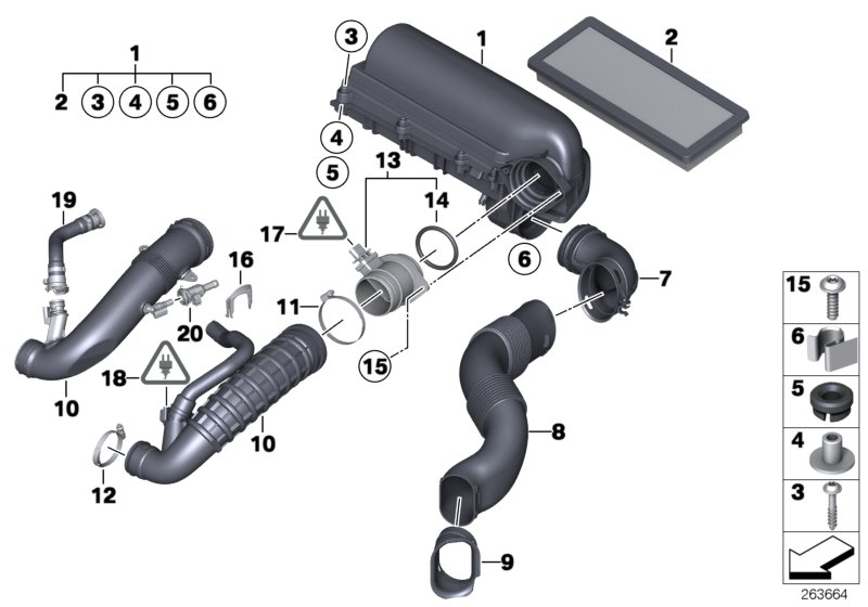 Genuine BMW 11157607779 Vent Pipe (Inc. Cooper ALL4, Cooper S & Cooper S ALL4) | ML Performance US Car Parts