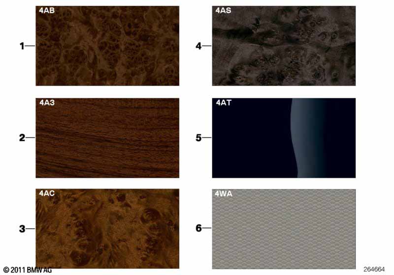 Sample chart with interior moldings