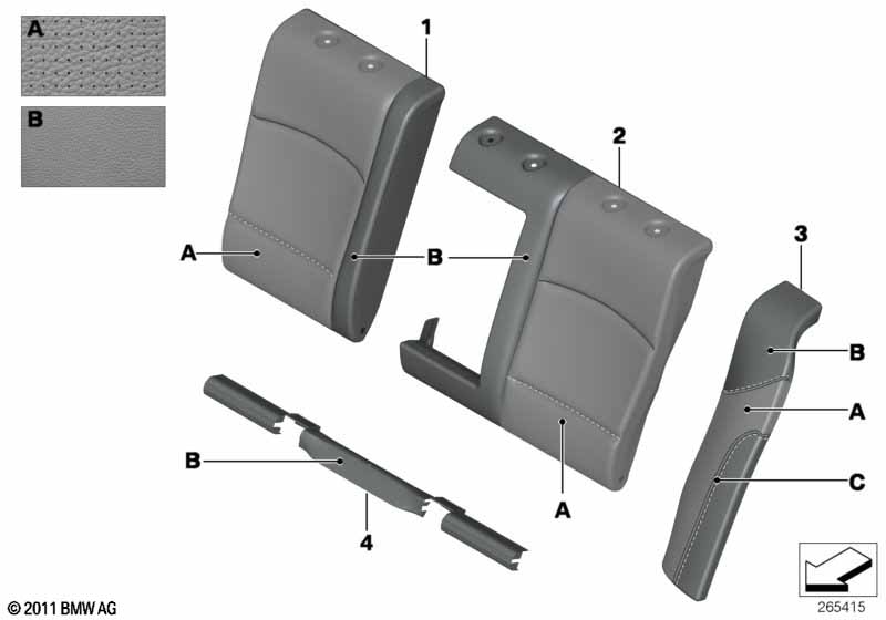 I.through-loading S.KlimaLeather,rr seat