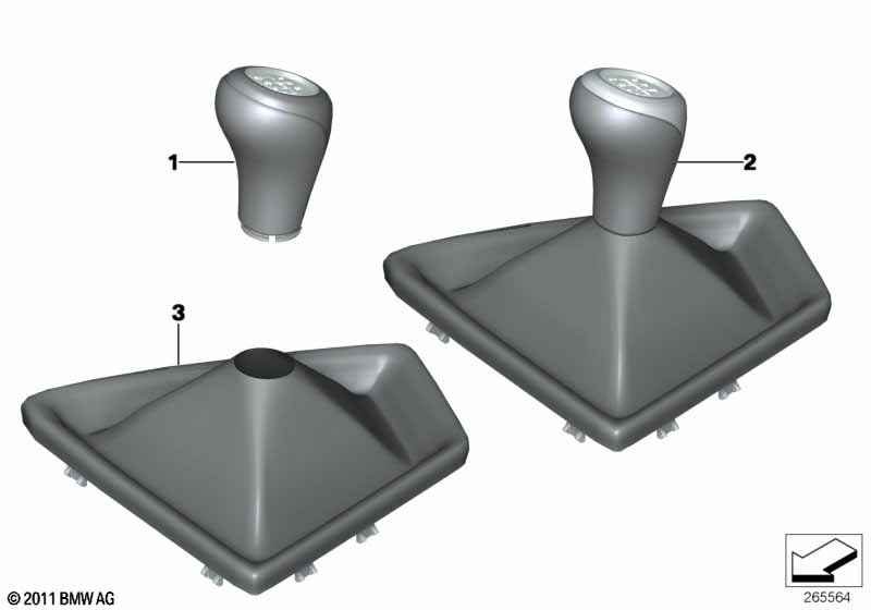 Gear shift knobs/shift lever coverings