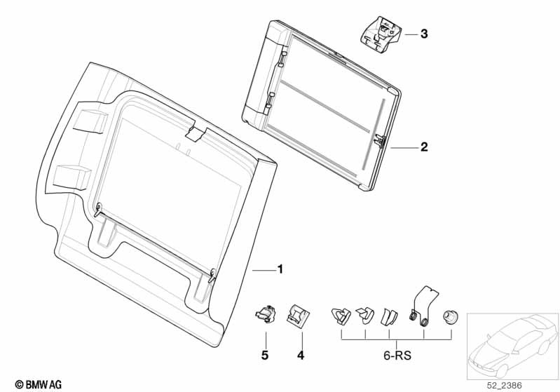 Lower rear multi-purpose panel