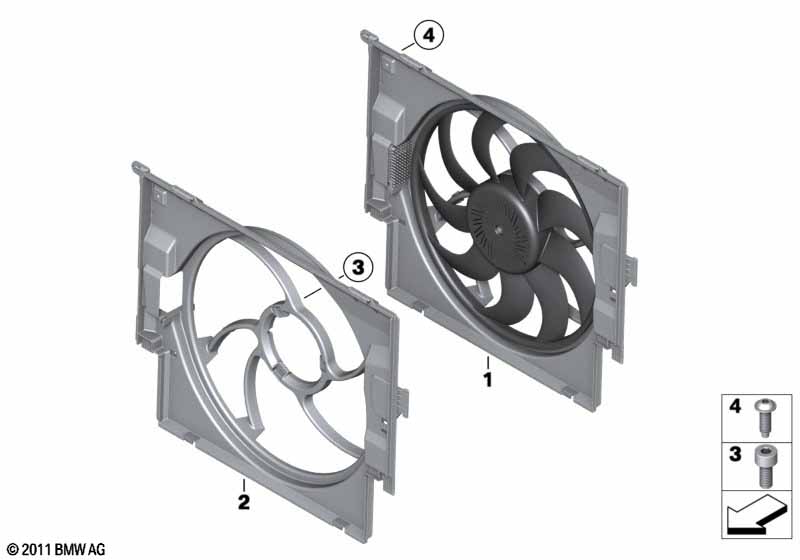 Fan housing with fan