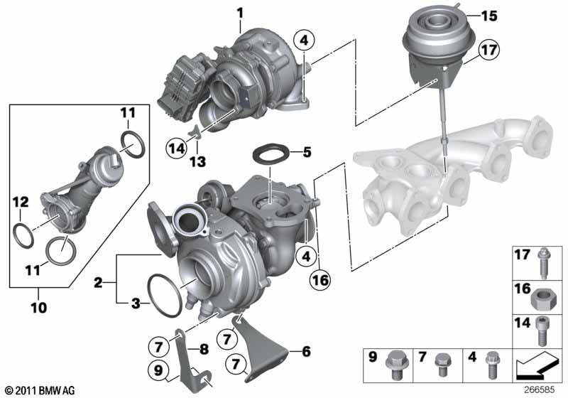 Genuine BMW 11658512392 F26 F30 F12 Preformed Seal (Inc. X1 25dX, 740d & 225d) | Duco Car Parts UK Car Parts