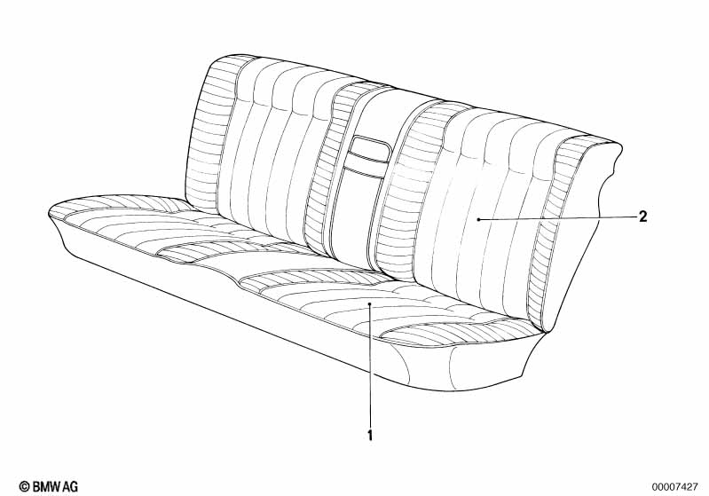 Seat cover rear