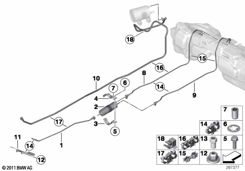 Fuel line / fuel filter