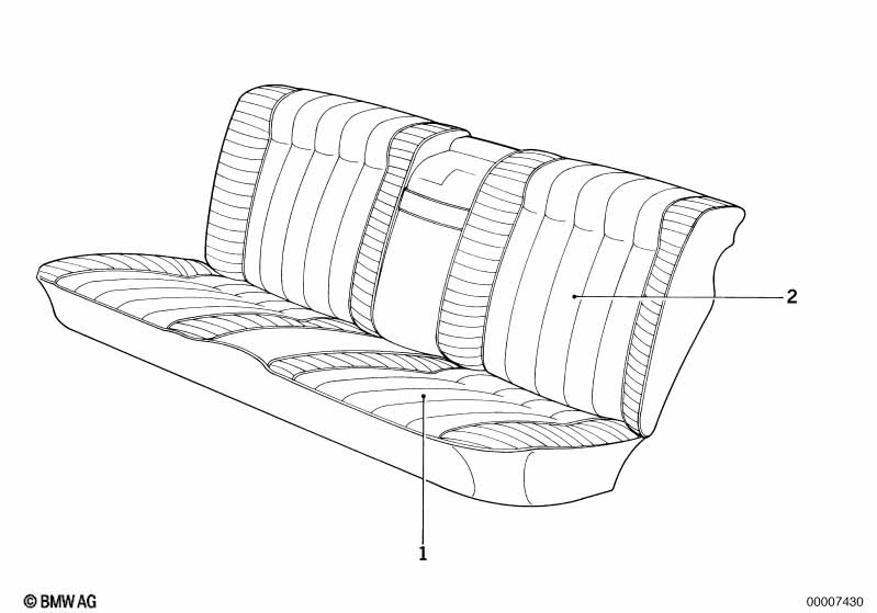 Klädsel sits bak