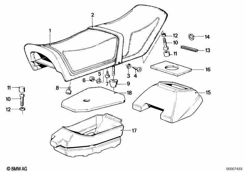 Genuine BMW 52531242174 Gasket (Inc. R65, R45 & R45T/N) | ML Performance EU Car Parts