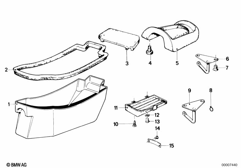 Genuine BMW 52531232666 Storing Partition (Inc. R90S, R 75) | ML Performance EU Car Parts