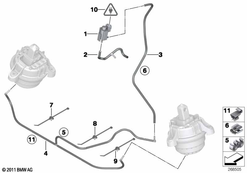 Vacuum control-Engine bearing