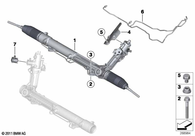 Genuine BMW 32106779624 Set Pipe | ML Performance EU Car Parts