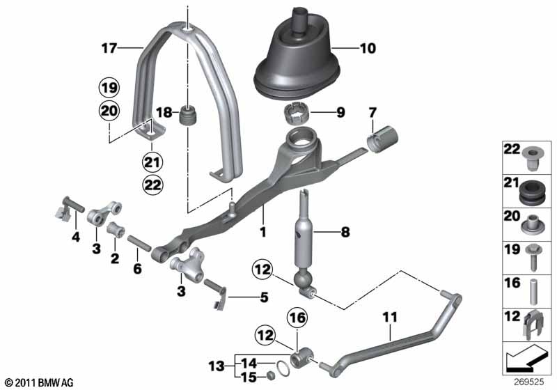 Gearshift manual transmission