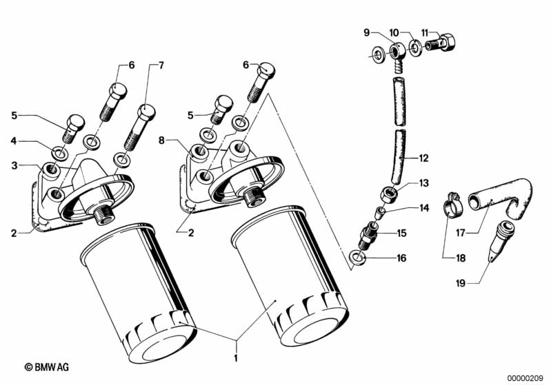 Lubrication system-Oil filter