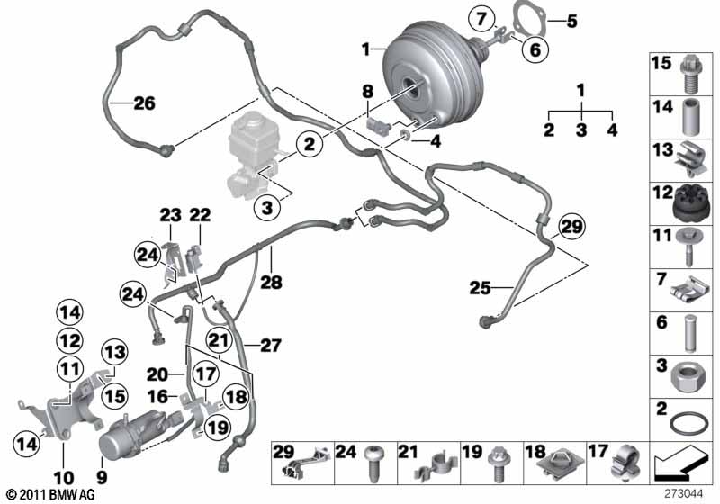 Genuine BMW 34336751977 F01 F15 E70 Seal, Brake Booster (Inc. X5 40eX) | ML Performance UK Car Parts