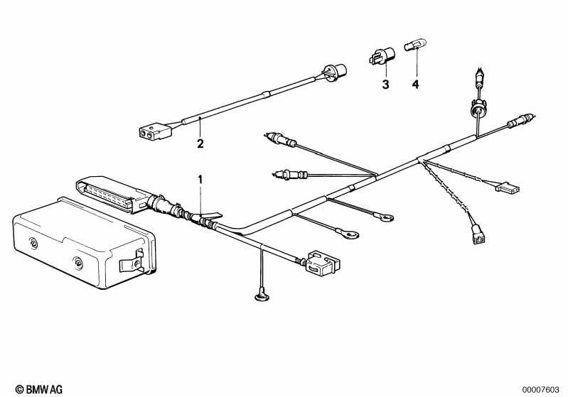 Faisceau pour systeme ABS