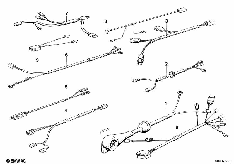 Various additional wiring sets
