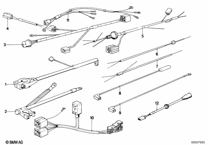 Various additional wiring sets