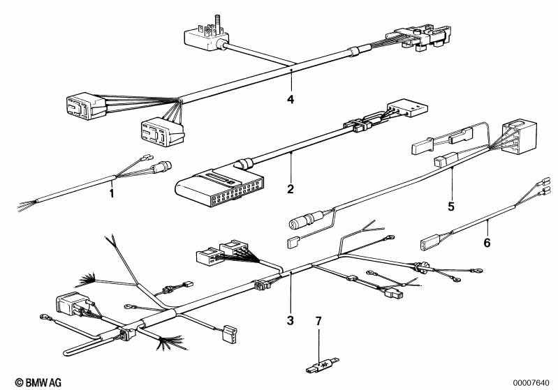 Various additional wiring sets