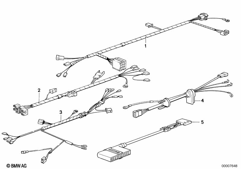 Various additional wiring sets