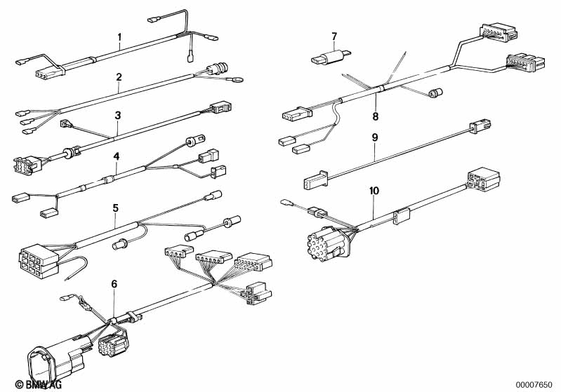 Various additional wiring sets