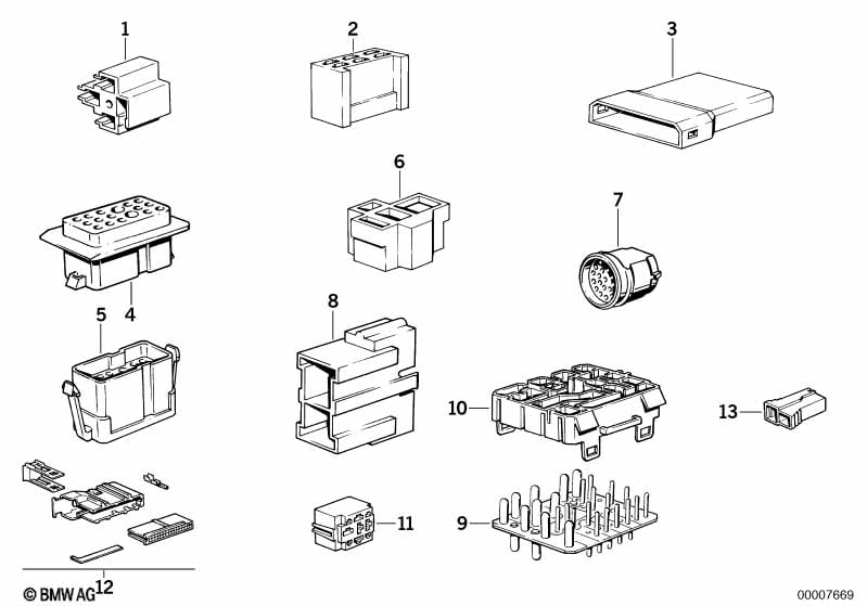 Plug housing