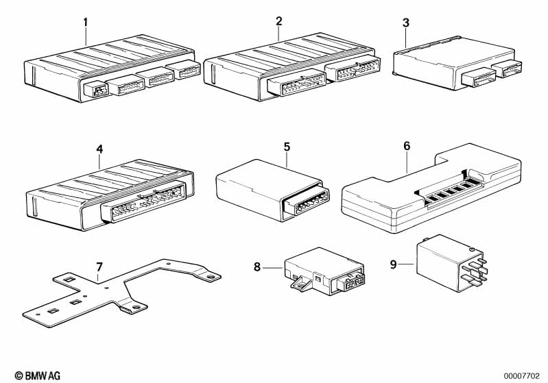Body control units and moduls