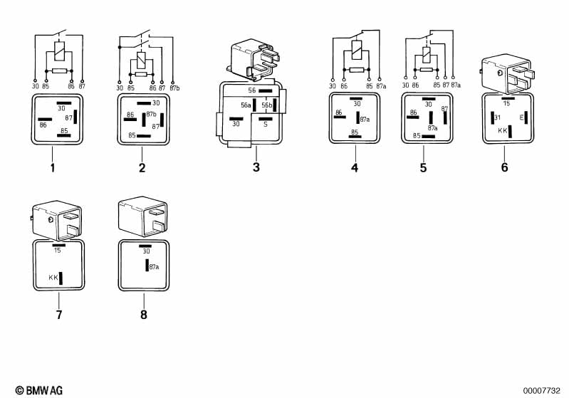Various relays