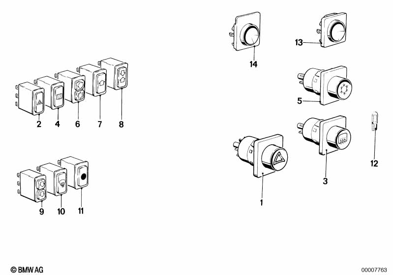 Various switches