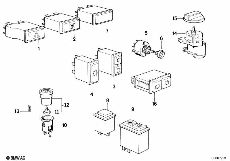 Various switches